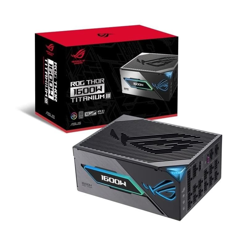 ASUS ROG THOR 1600/1600W/ATX 3.1/80PLUS Titanium/Modular/Retail 1