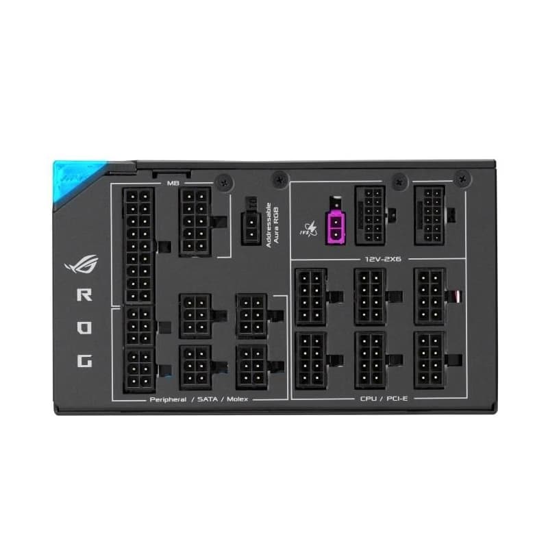 ASUS ROG THOR 1600/1600W/ATX 3.1/80PLUS Titanium/Modular/Retail 2