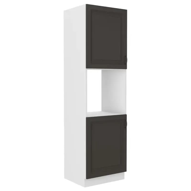 Kuchynská skrinka STILO grafit mat/biela 60dp-210 2f 1