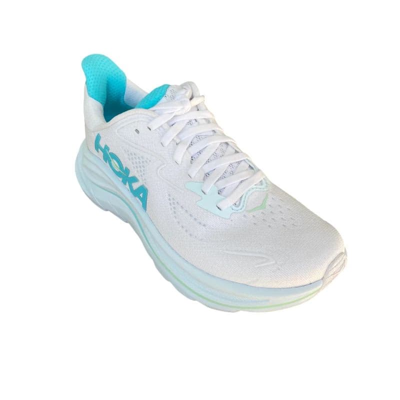 Dámska bežecká obuv HOKA Clifton 10 W white cielo blue 2