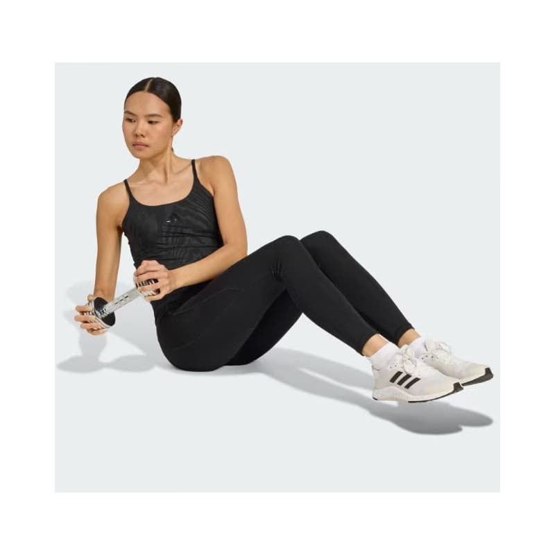 Dámske tréningové tielko ADIDAS OPT AOP LS TANK BLACK 5