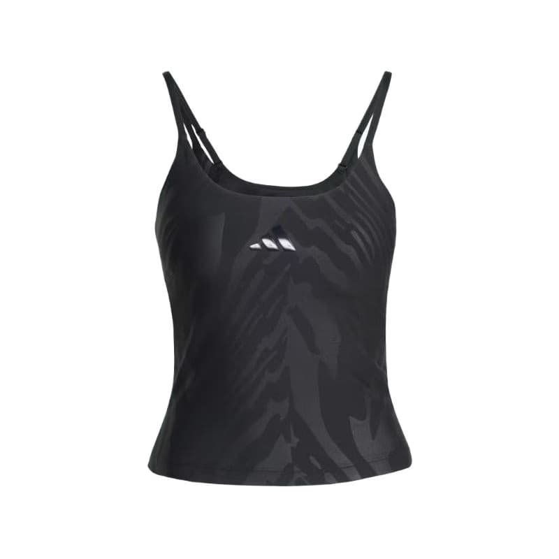 Dámske tréningové tielko ADIDAS OPT AOP LS TANK BLACK 6