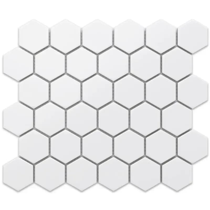 Mozaika hexagon White Mat Big 27,7/32,3 1