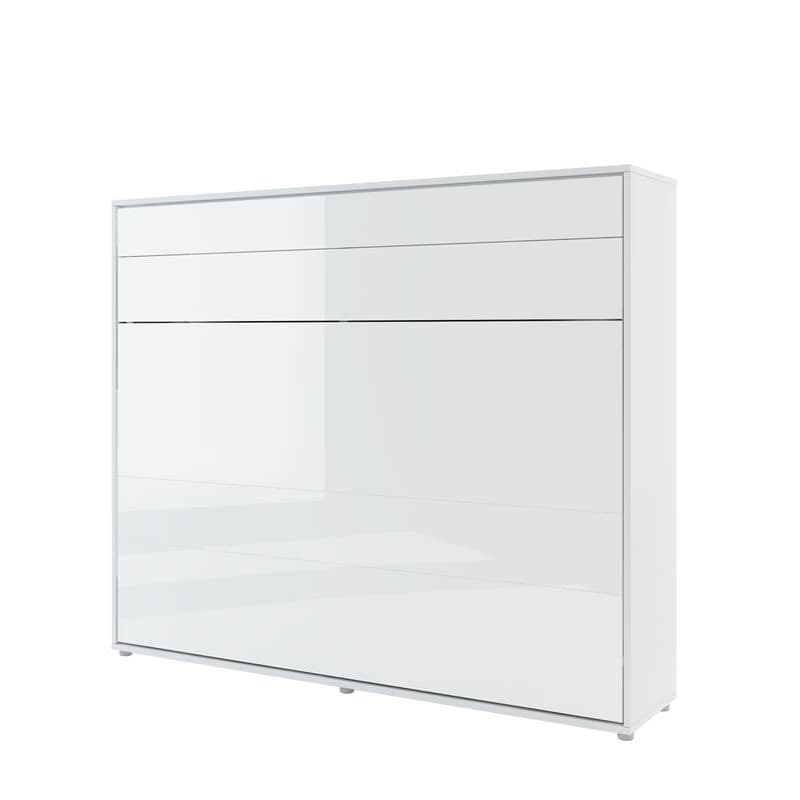 Dig-net nábytok Sklápacia posteľ Lenart BED CONCEPT BC-14p | biely lesk 160 x 200 cm 2