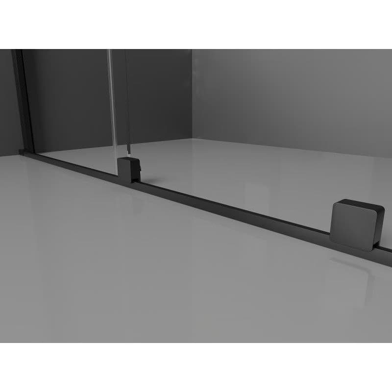 MEXEN/S - Velár sprchovací kút, posuvné dvere 100 x 120, dekor, čierna 871-100-120-31-70 6