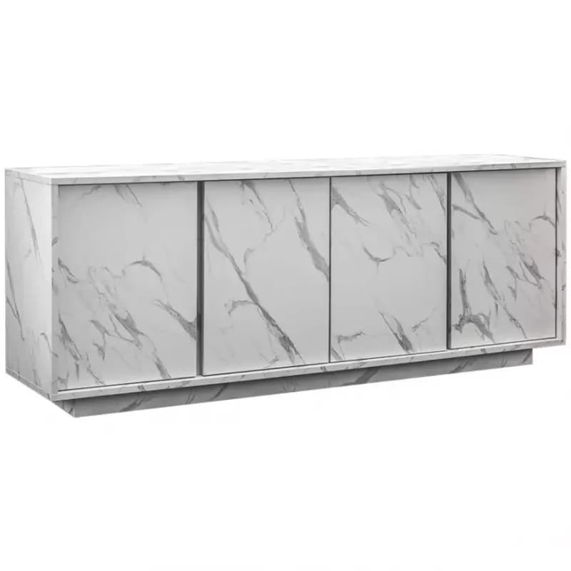 Komoda Carrara mramor biela 1