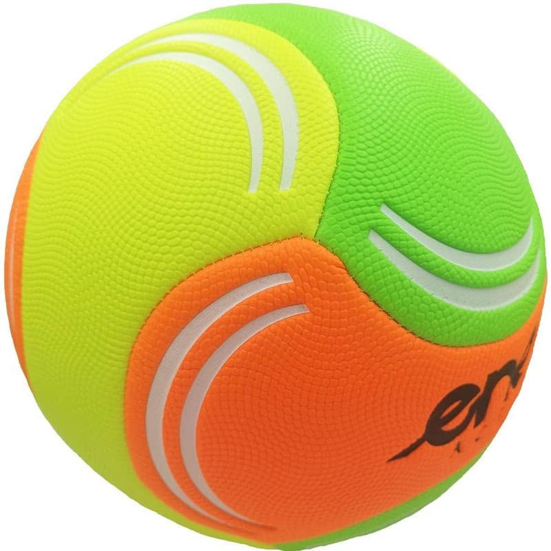 Plážová futbalová lopta ENERO Active veľ. 5, zeleno-oranžový 2