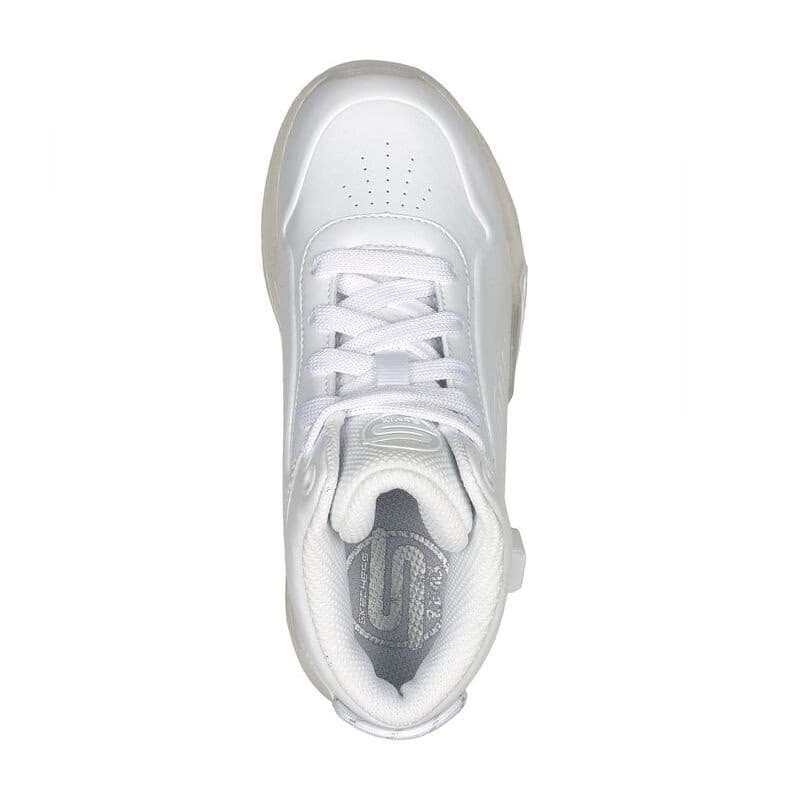 Dievčenská rekreačná obuv SKECHERS S Lights Remix white 4