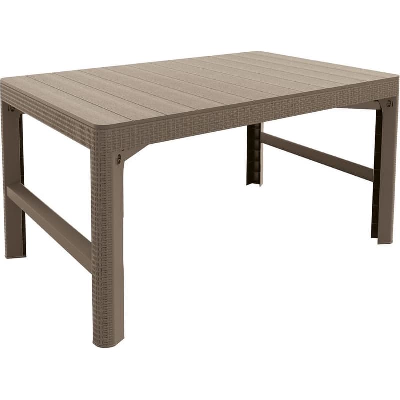 KETER Záhradný stôl ONLY rattan | cappuccino 1