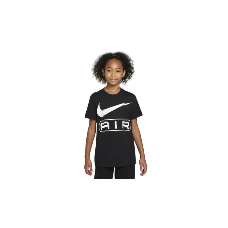 Chlapčenské tričko s krátkym rukávom NIKE G NSW TEE BOY AIR-010 BLACK 1