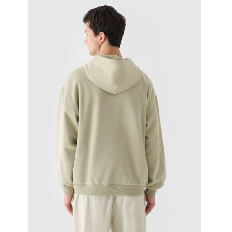 Pánska mikina s kapucňou 4F SWEATSHIRT-WAW24TSWSM1311-44S-OLIVE 4