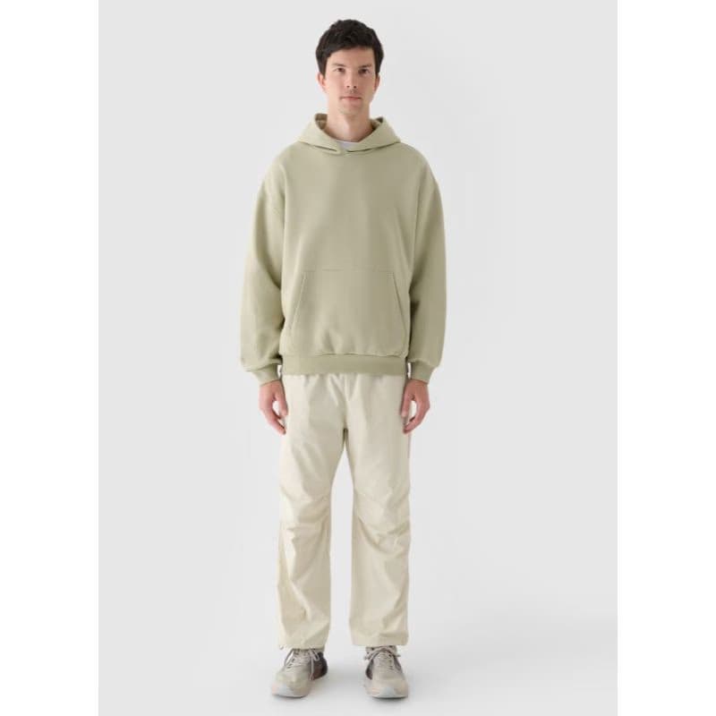 Pánska mikina s kapucňou 4F SWEATSHIRT-WAW24TSWSM1311-44S-OLIVE 5