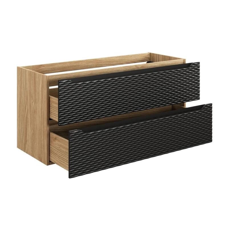ArtCom Skrinka pod umývadlo OCEAN Black 82-120-2S | 120 cm 1