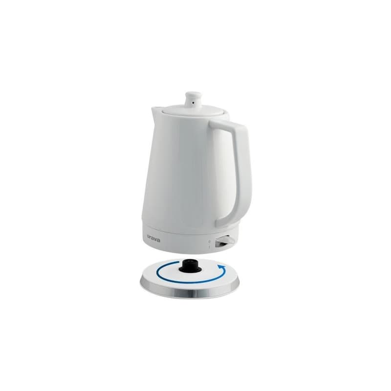 Orava VK-3813 W rýchlovarná kanvica, 1500 W, 1.5 l, kermická, automatické vypnutie, biela 4