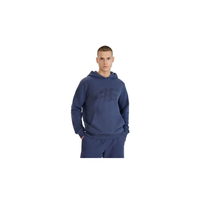 Pánska mikina s kapucňou 4F SWEATSHIRT M1585-22S-ANTHRACITE