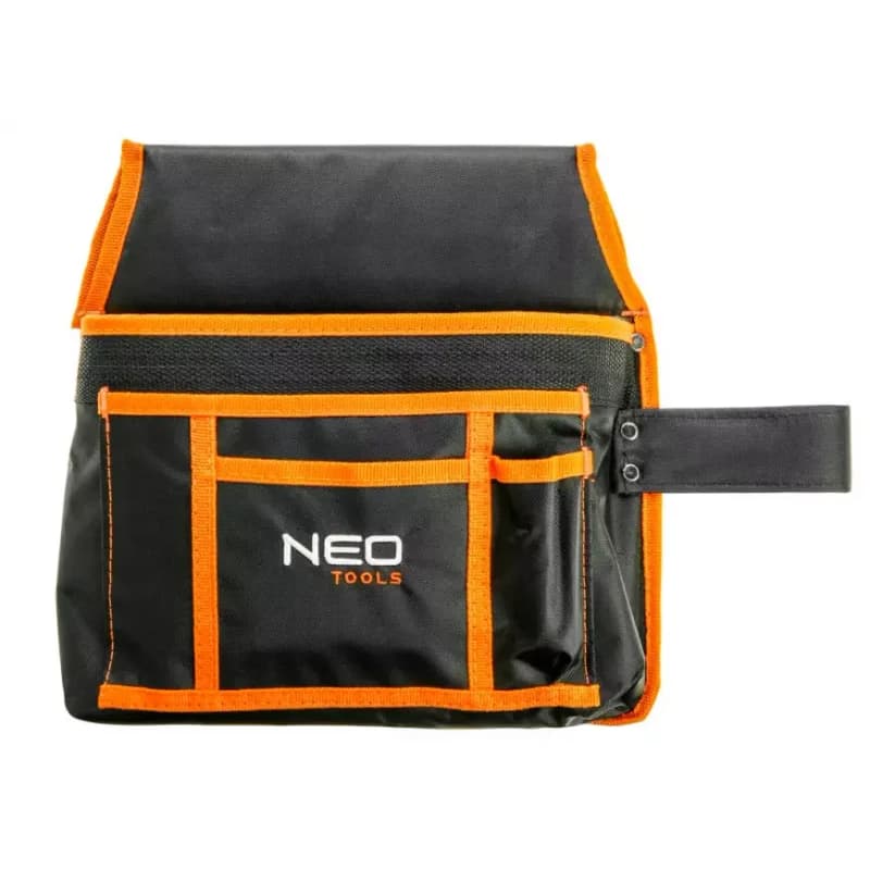 NEO Vrecko na náradie, 4 priehradky, držiak na kladivo 84‑333