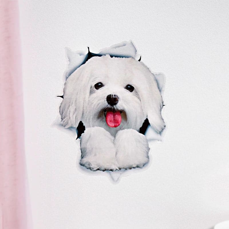 Nálepka na stenu Doggie 1