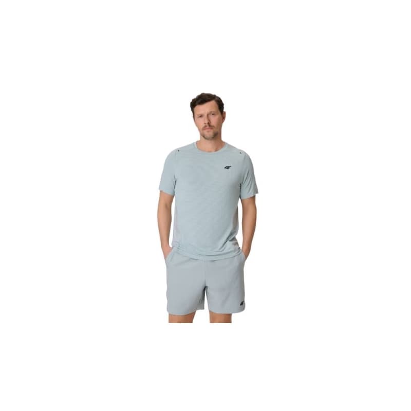 Pánske bežecké tričko s krátkym rukávom 4F TSHIRT FNK M1775-47S-MINT