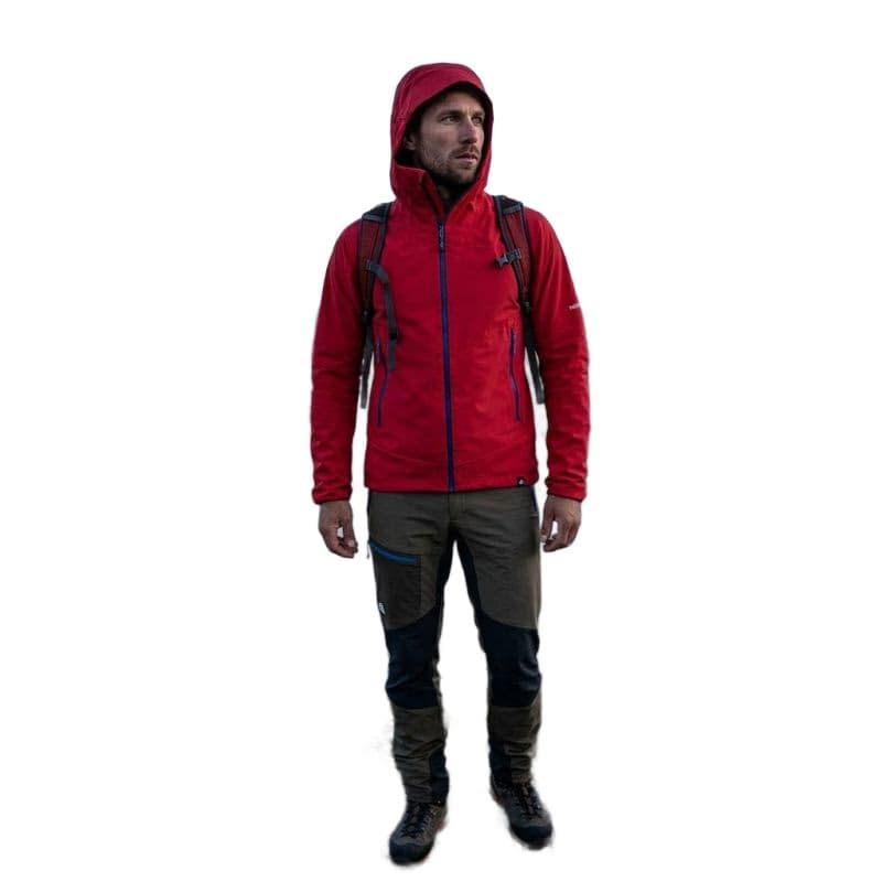 Pánska turistická bunda NORTHFINDER ABE-360red 2