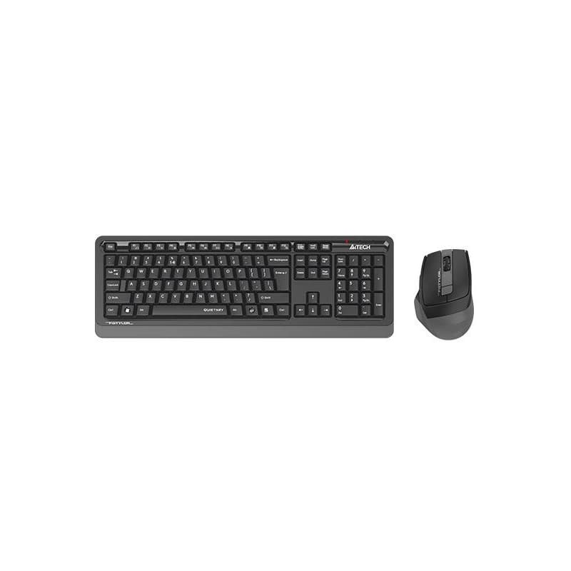 A4tech FGS1035Q, bezdrôtový kancelársky set klávesnica s myšou, šedá 1