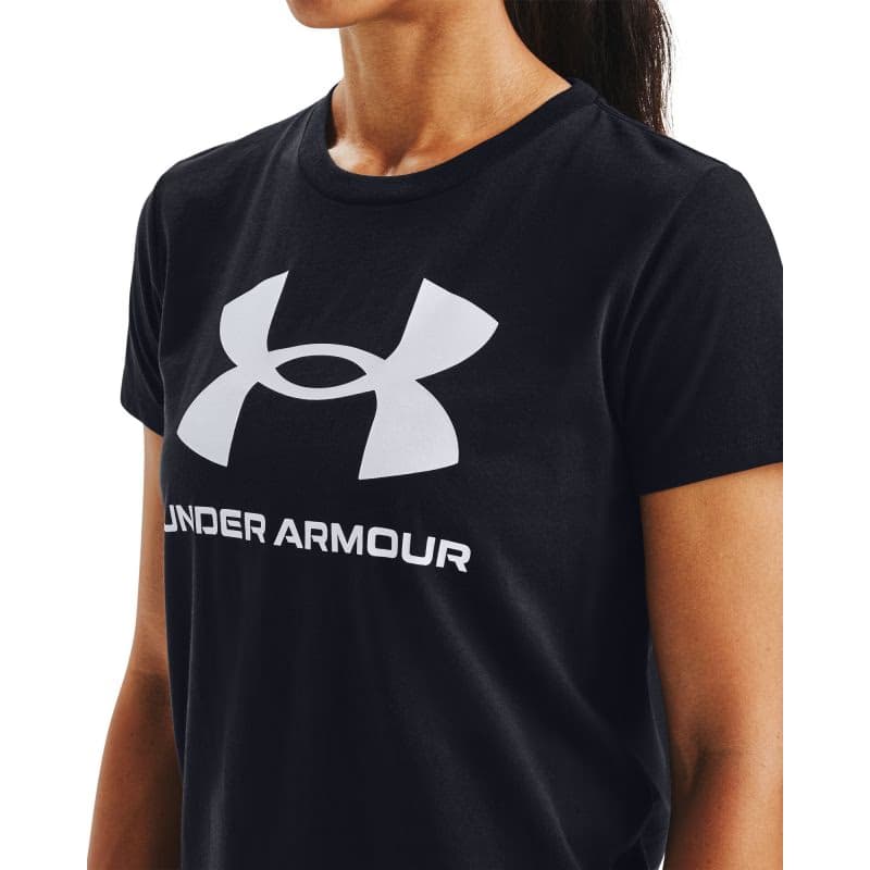 Dámske tričko s krátkym rukávom UNDER ARMOUR Live Sportstyle Graphic SSC-BLK 2