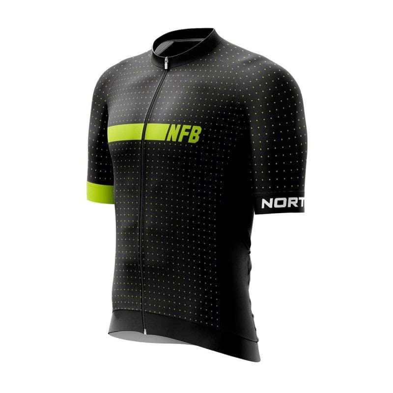 Pánsky cyklistický dres s krátkym rukávom NORTHFINDER GERARDO Black 273 3