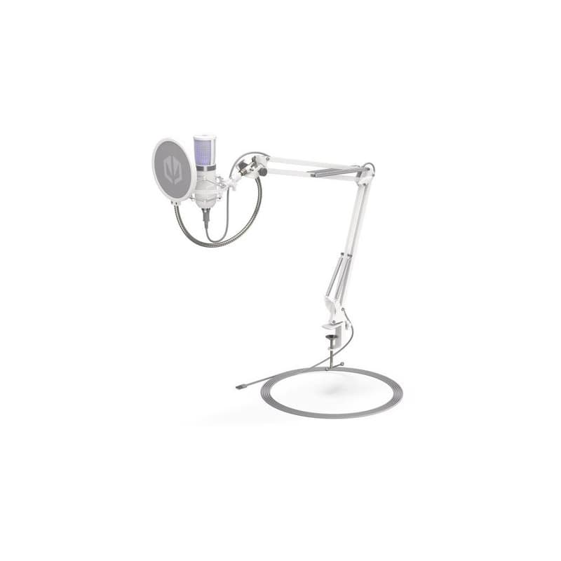 ENDORFY Mikrofón Solum Streaming Onyx White, USB, biela 1