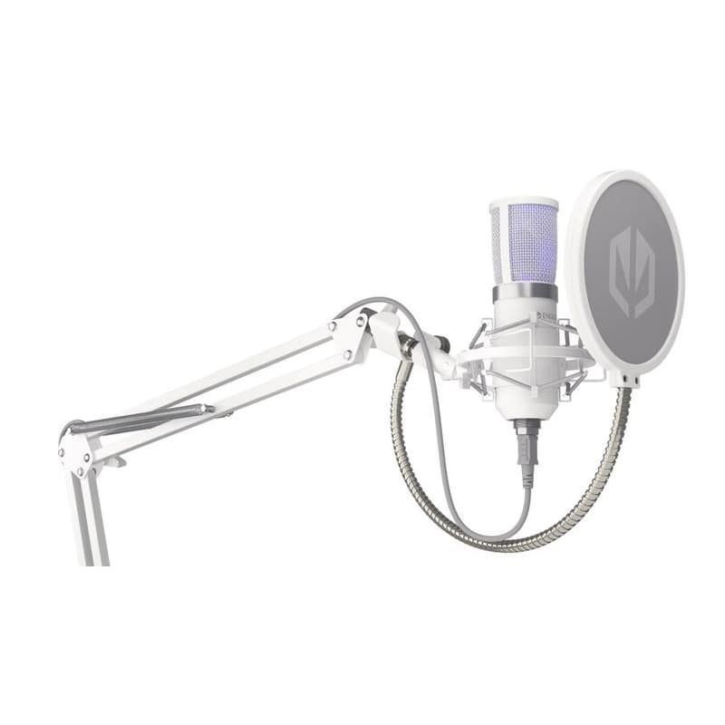 ENDORFY Mikrofón Solum Streaming Onyx White, USB, biela 3