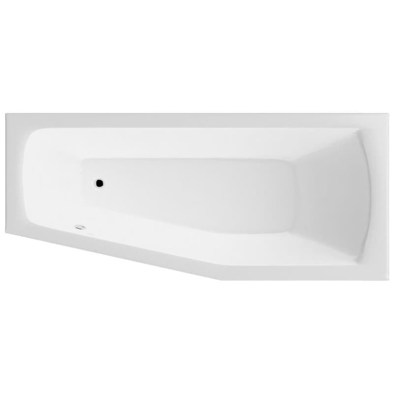 AQUALINE - OPAVA vaňa 160x70x44cm, pravá, biela A1671 1