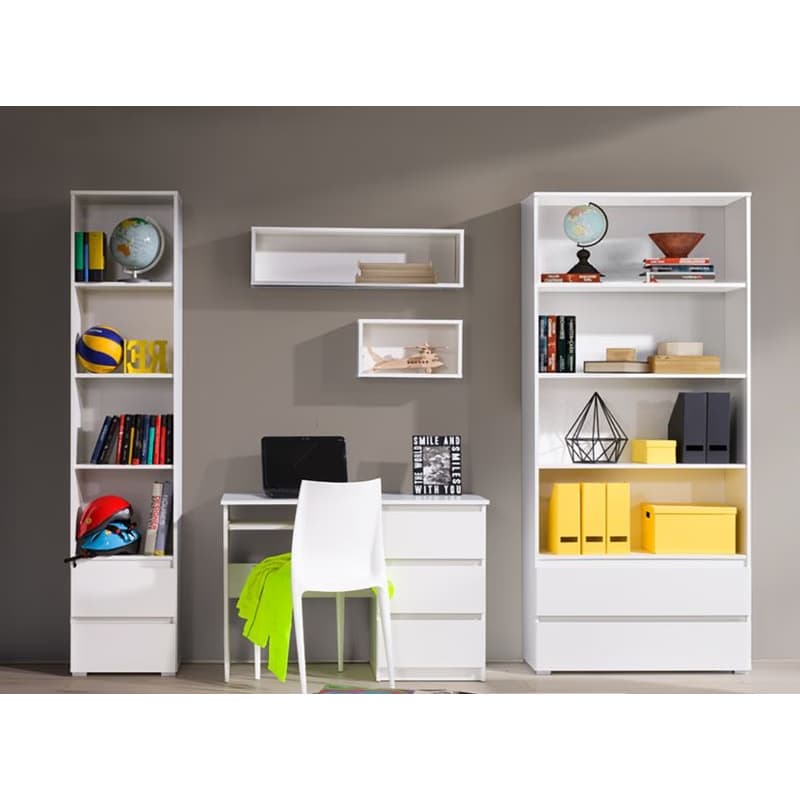 ArtMadex Široký regál COSMO C03 | biela 2