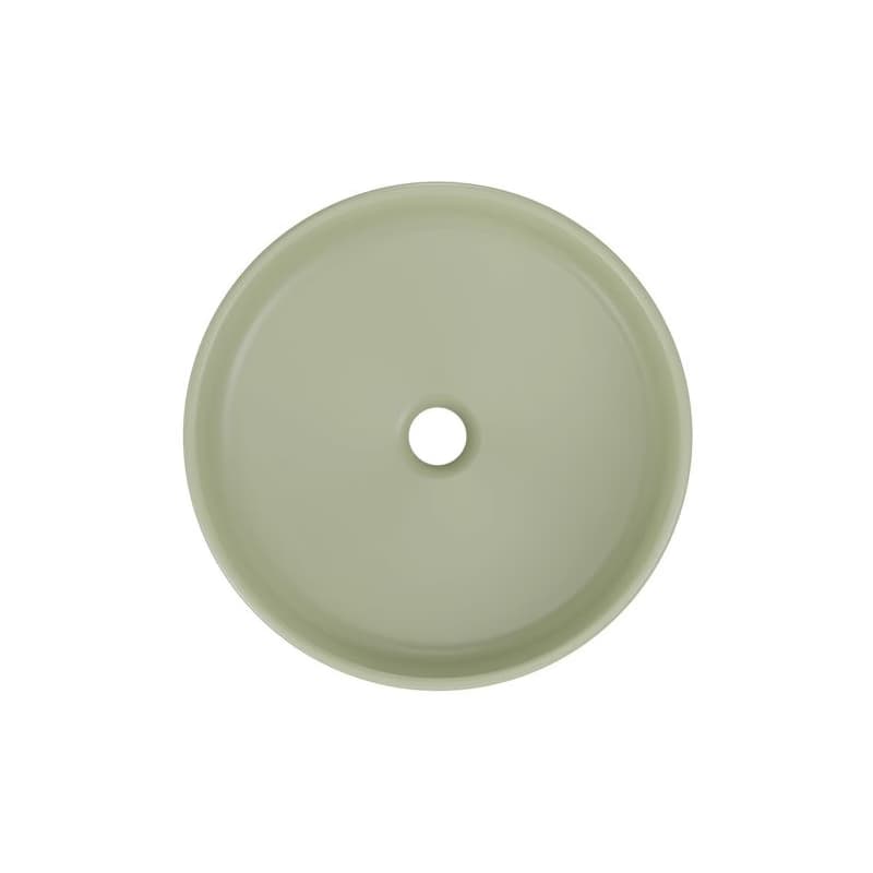 ArtCom Keramické umývadlo RIVER 1 E-6595 | olivový mat 40 cm 3