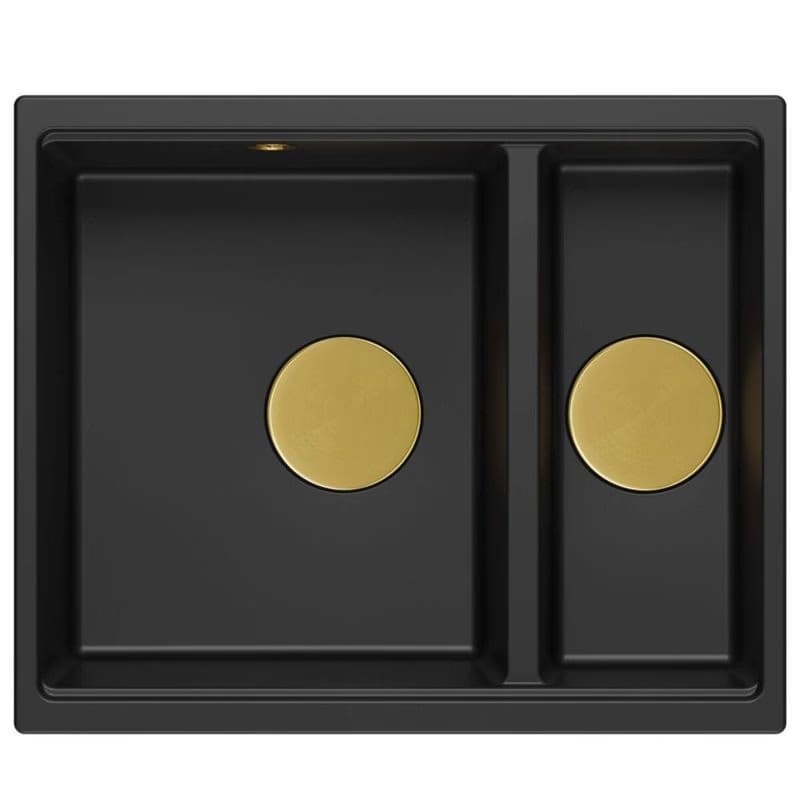 Quadron Quadron - Granitový drez Logan 150 Black Čierny HCQL5646U7-BLM_U 4