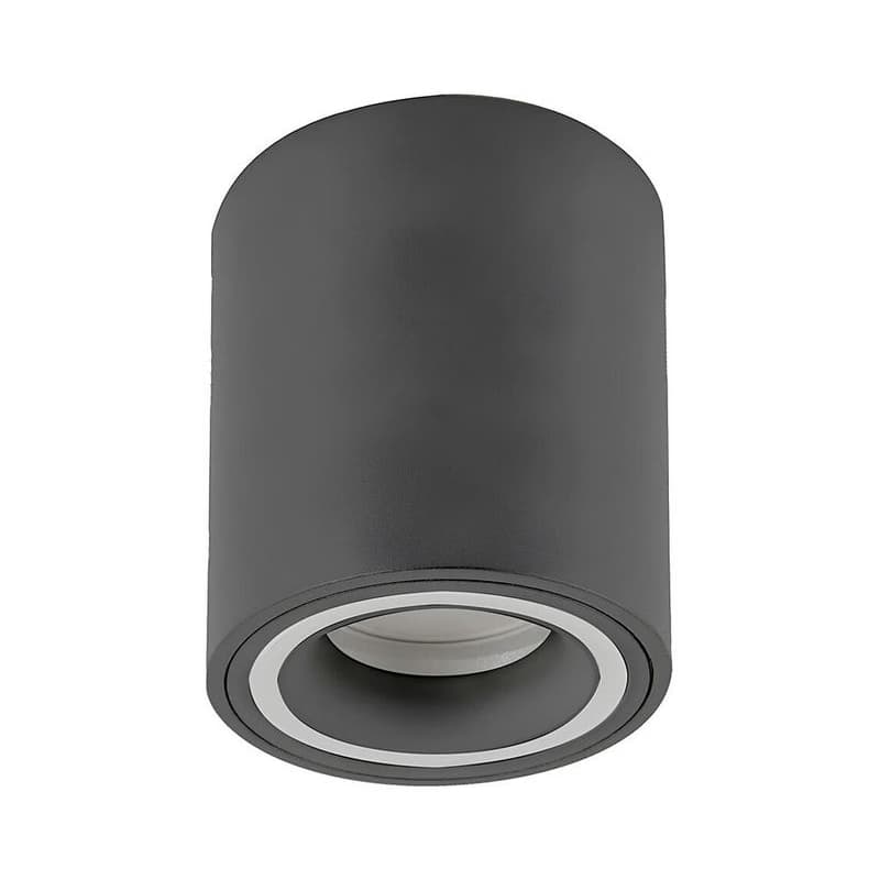 Rabalux 71161 - Bodové svietidlo KOBALD 1xGU10/25W/230V guľatý antracit 71161