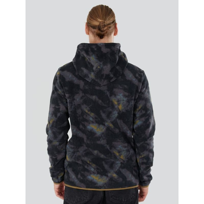 Pánska lyžiarska mikina s 1 2 zipsom FUNDANGO Exodus Hybrid Jacket-585-moor 3