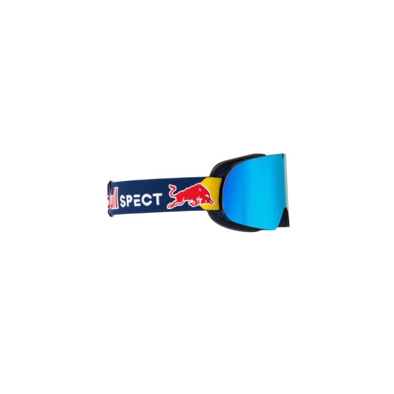 Lyžiarske okuliare RED BULL SPECT SOAR-11BL3, dark blue dusk blue snow - red with ice blue mirror, S.3