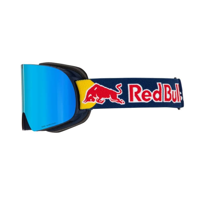 Lyžiarske okuliare RED BULL SPECT SOAR-11BL3, dark blue dusk blue snow - red with ice blue mirror, S.3 4
