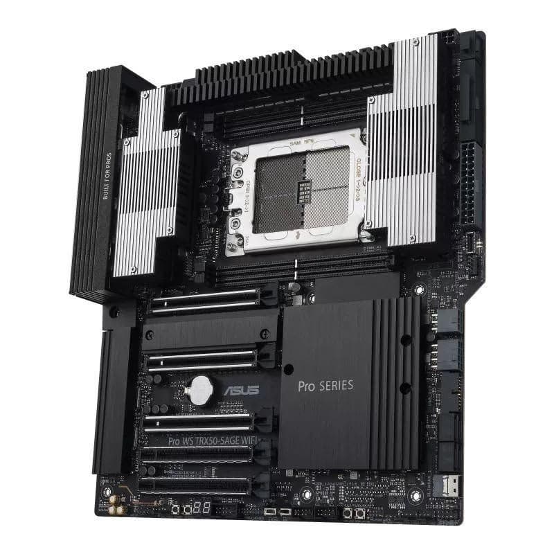 ASUS MB Sc sTR5 Pre WS TRX50-SAGE WIFI, AMD TRX50, 4xDDR5, WiFi, CEB 3