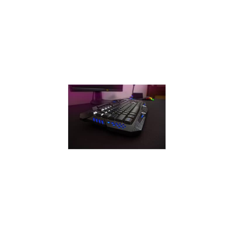 Marvo K636 klávesnica káblová (USB) US, čierna 4