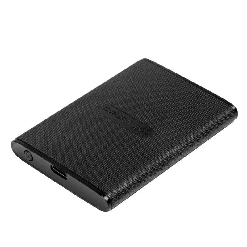 Transcend ESD270C 1TB USB 3.1 Gen2 (USB-C) Externý SSD disk (3D TLC), 520MB/R, 460MB/W, kompaktné rozmery, čierny 1