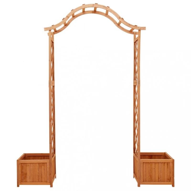 Záhradná pergola s hrantíkmi jedľa Dekorhome 3
