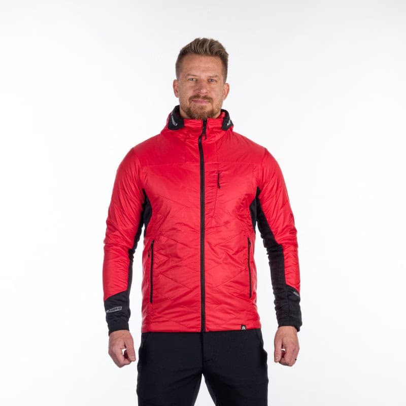 Pánska turistická bunda NORTHFINDER DON 361-redblack 3