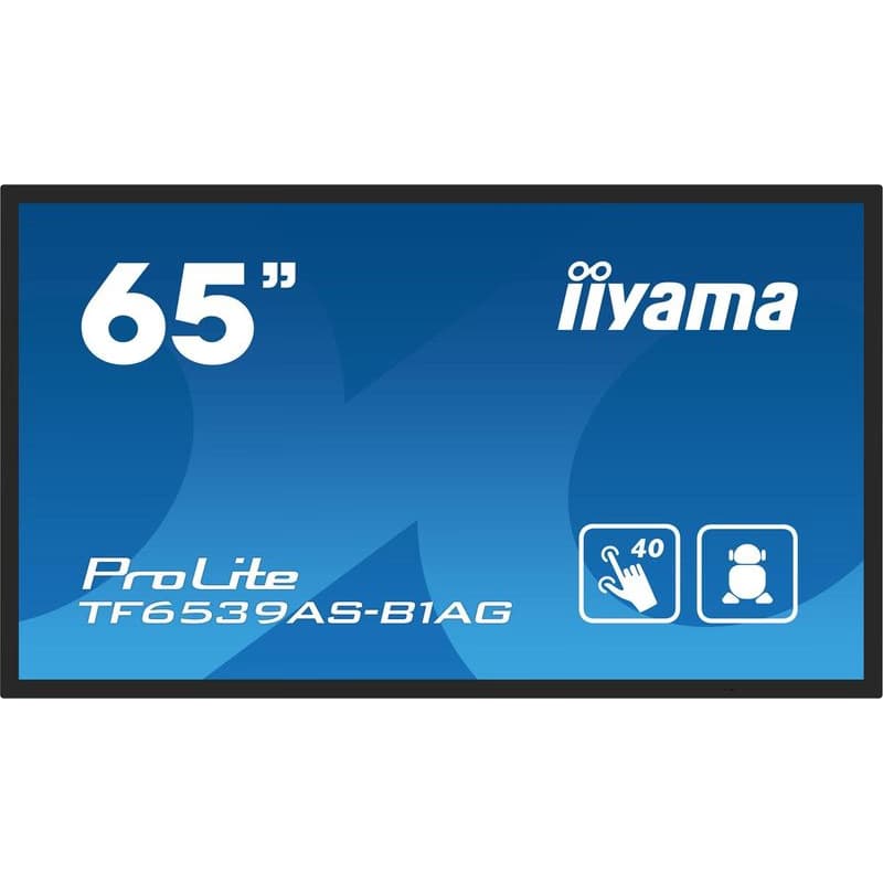 65" iiyama TF6539AS-B1AG: IPS, 4K, Android 1