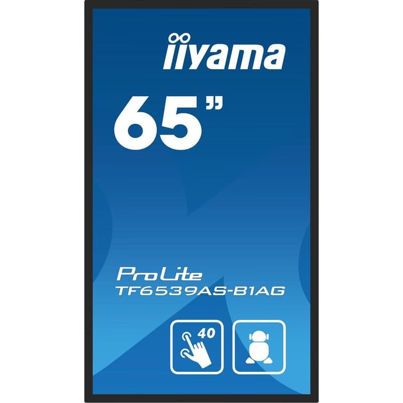 65" iiyama TF6539AS-B1AG: IPS, 4K, Android 2