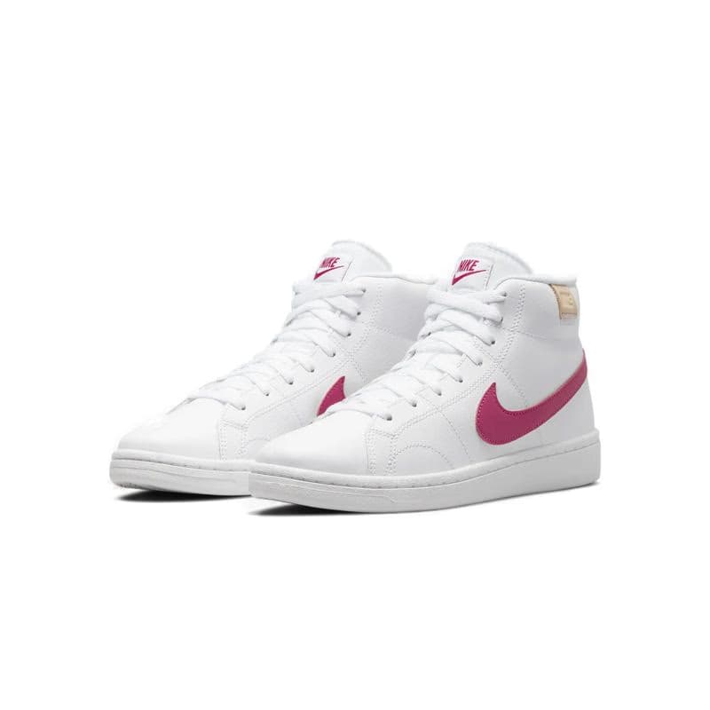 Dámska vychádzková obuv NIKE Court Royale 2 Mid white rush pink onyx 3