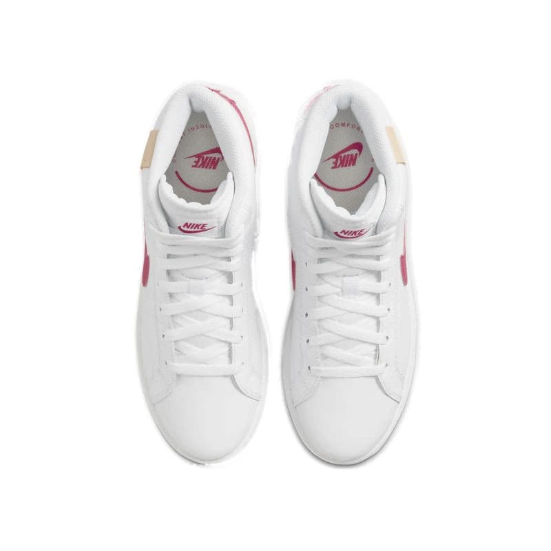 Dámska vychádzková obuv NIKE Court Royale 2 Mid white rush pink onyx 4