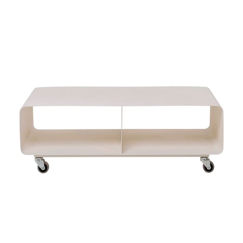 Lounge M konferenčný / servírovací stolík 90x30 cm krémový