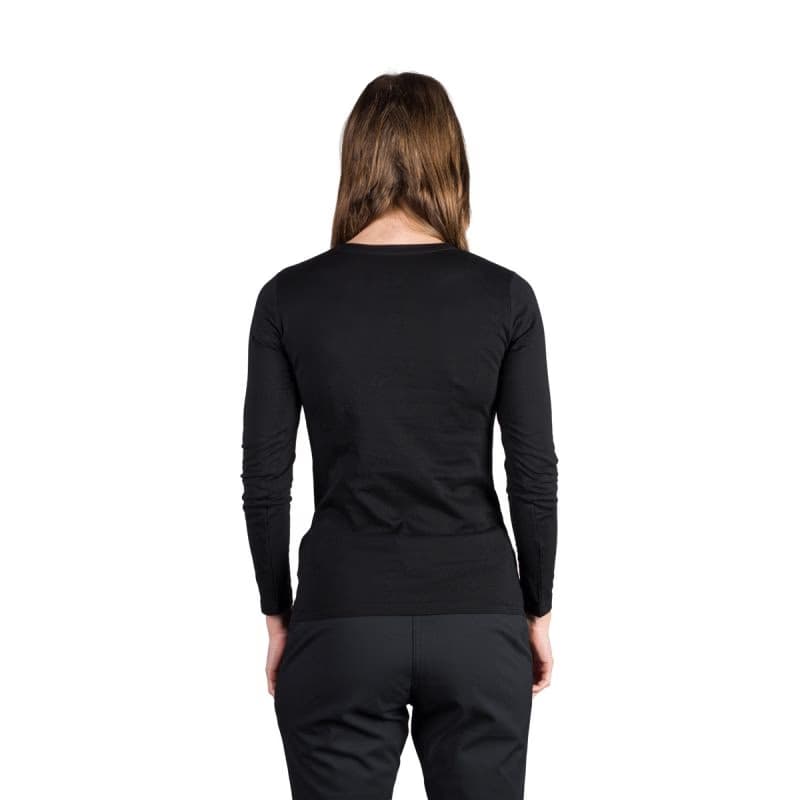 Dámske turistické tričko s dlhým rukávom NORTHFINDER RIYA-269black 4