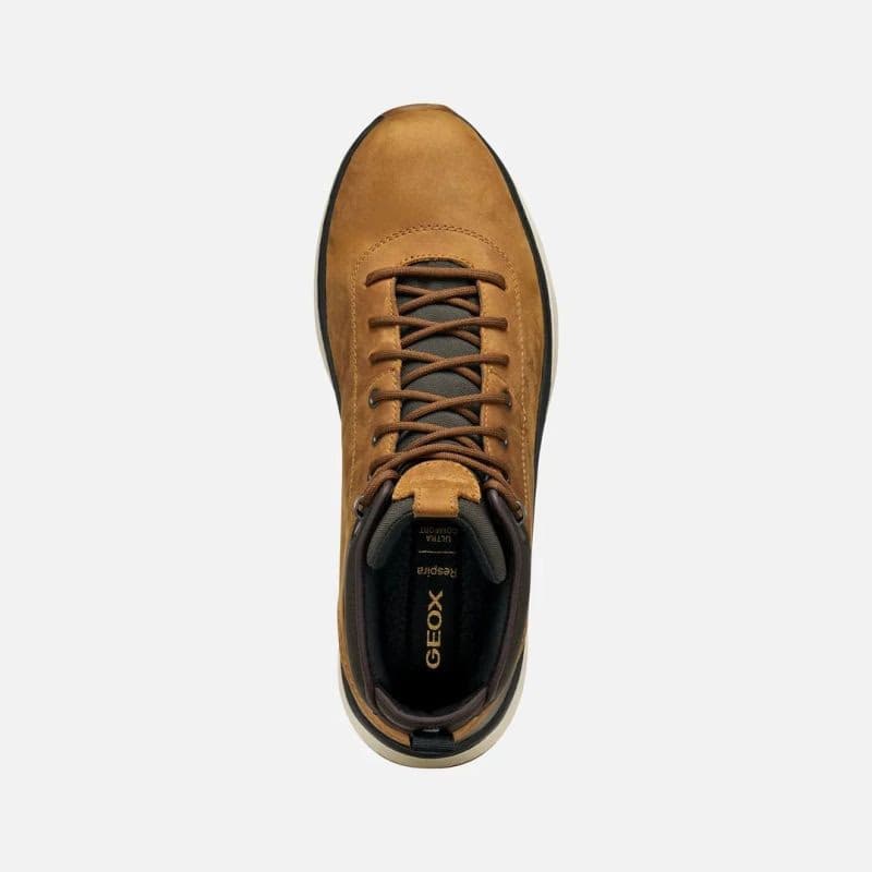 Pánske členkové zimné topánky GEOX Spherica Actif X2 Mid M mustard 5