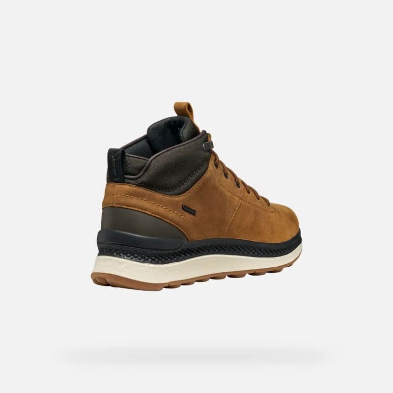 Pánske členkové zimné topánky GEOX Spherica Actif X2 Mid M mustard 6