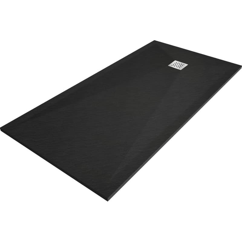 MEXEN - Stone+ sprchová vanička obdĺžniková 160x90, čierna 44709016 1